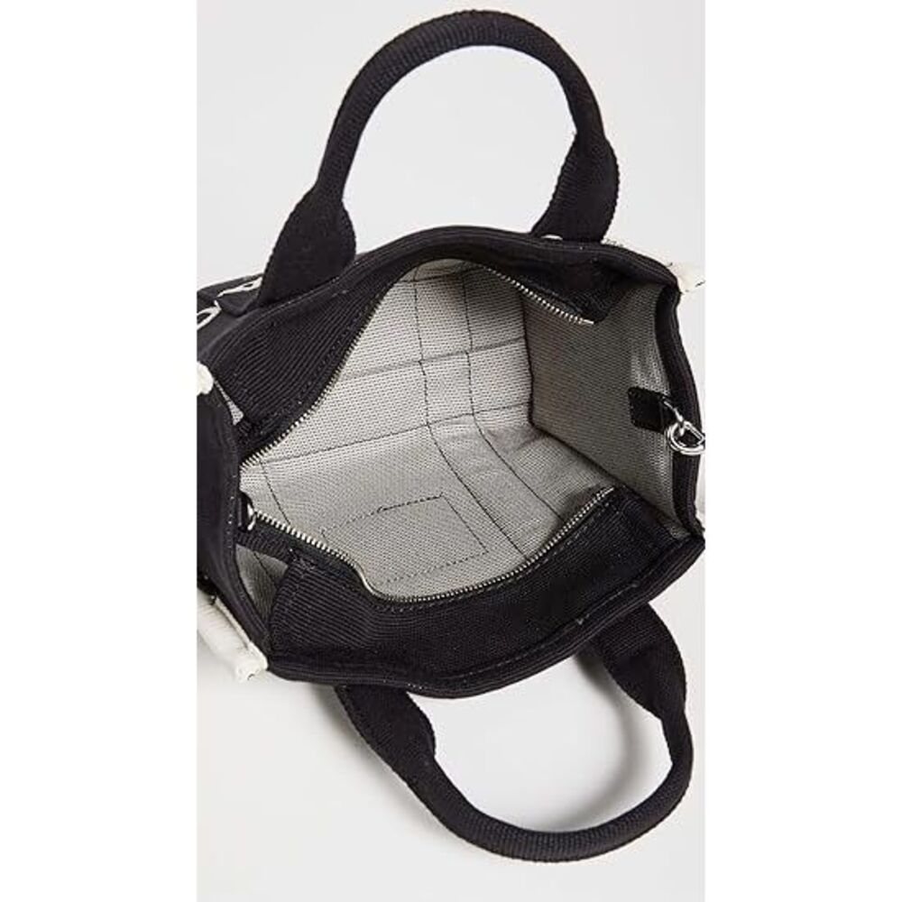 Marc Jacobs The Jacquard Small Tote Bag - BLACK - Picture 2 of 3